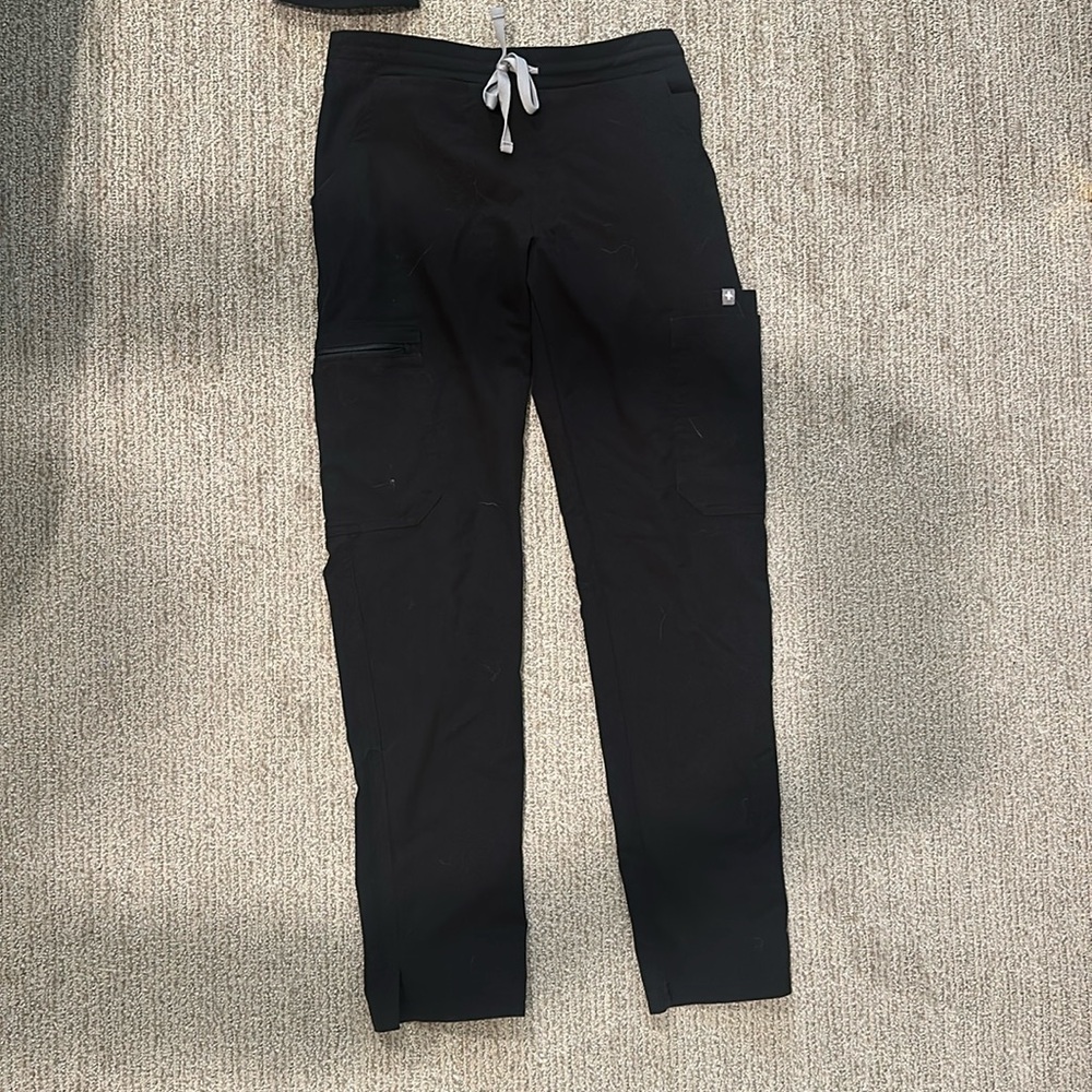 Figs Yola style Black scrub pants XXSP